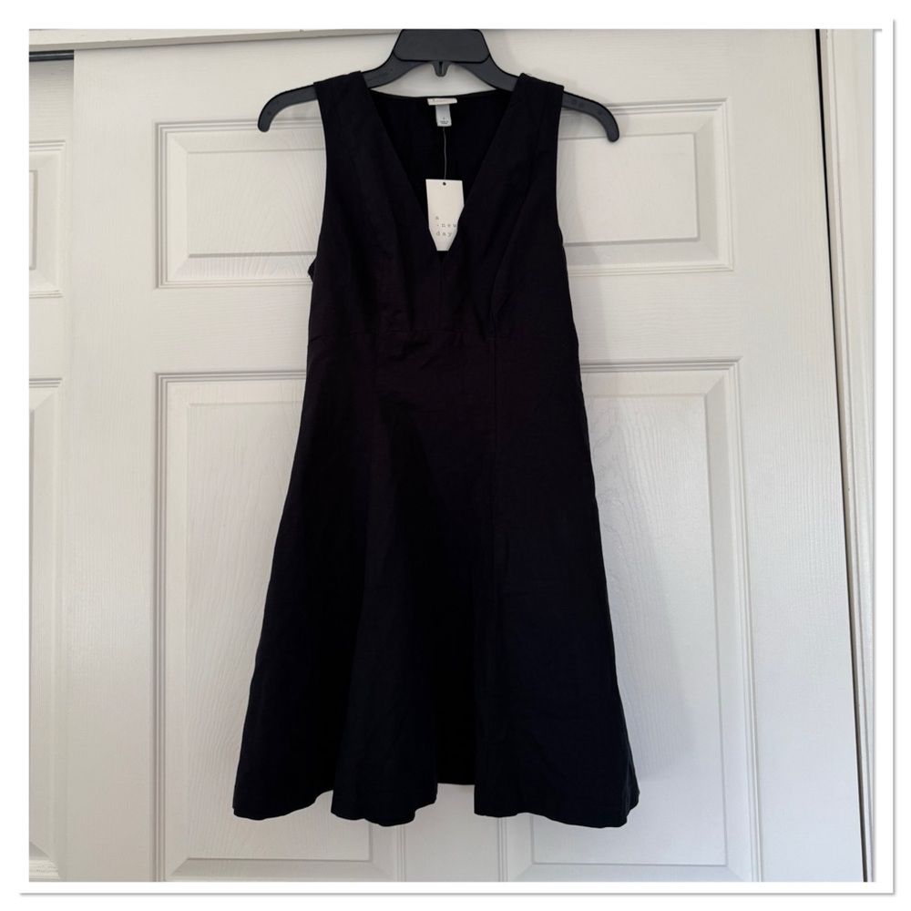 Women’s Fit & Flare Mini Dress a new day Black - Picture 2 of 4